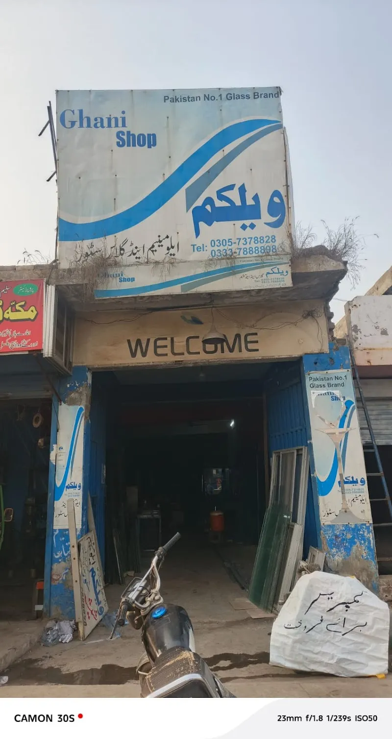 Welcome aluminum and glass store Mohlanwal stop